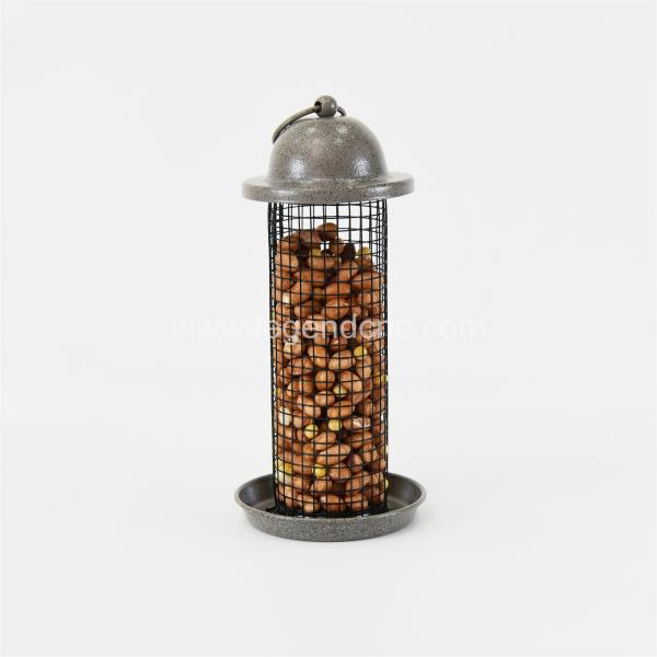 Cheap Metal Mesh Hanging Wild Bird Feeder For Garden Good Weather Resistance for sale