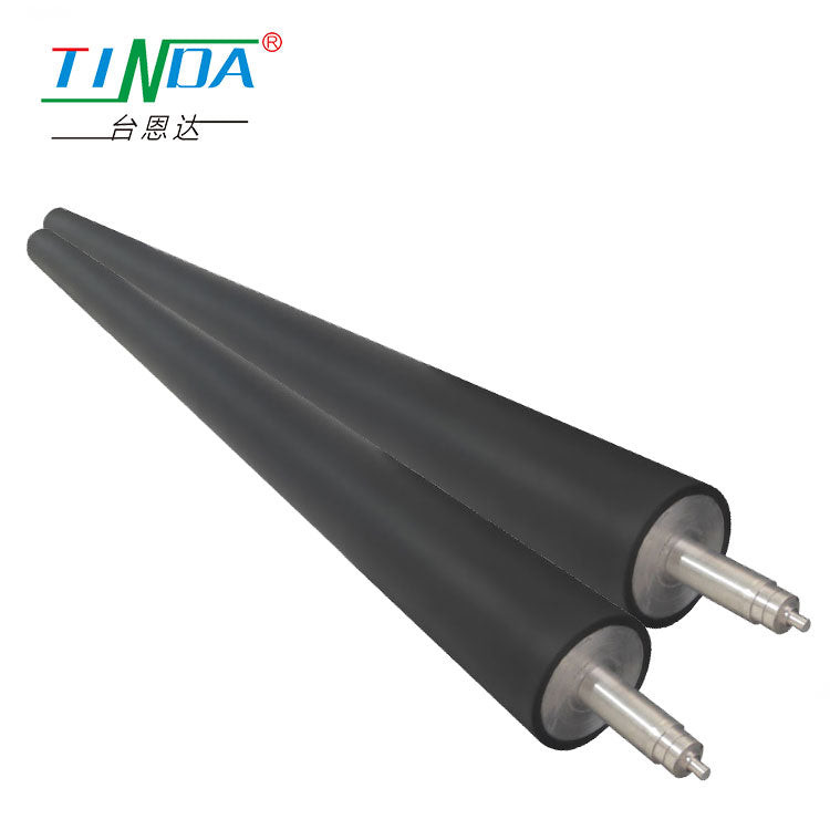 High Durability Conductive Rubber Drive Rollers For Plastic Film Manufacture