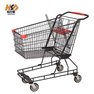 Quality 80L Extra Large Hand Carts Shopping Trolley Cart PR Wheel Shopping Bags wholesale