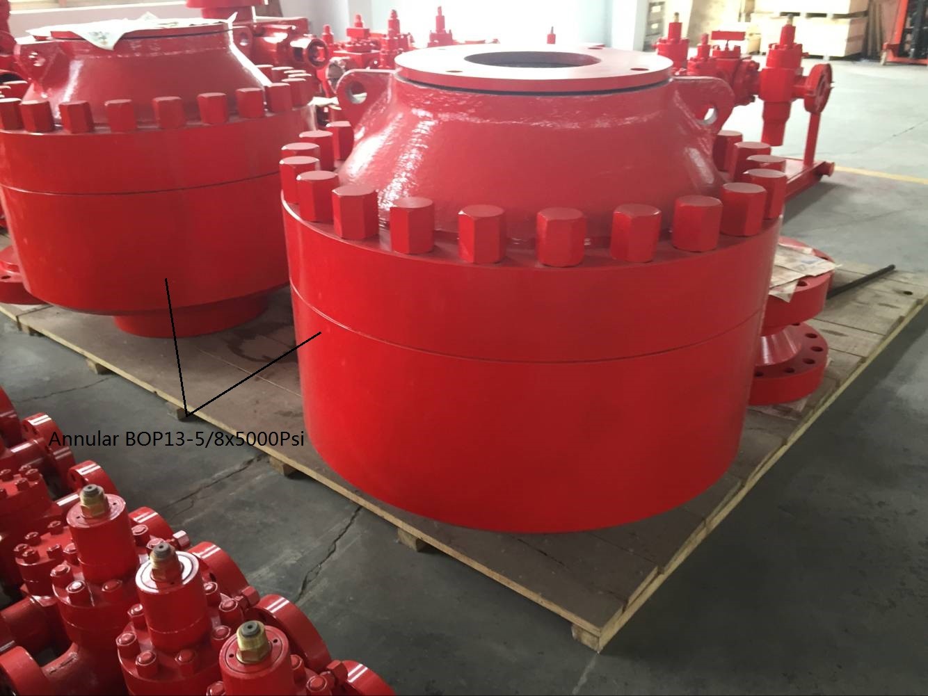 Tapering Rubber Oil Well Blowout Preventer Tapering Annular Bop With 10000psi WP