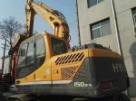 used hyundai 150wd-9 wheel excavator
