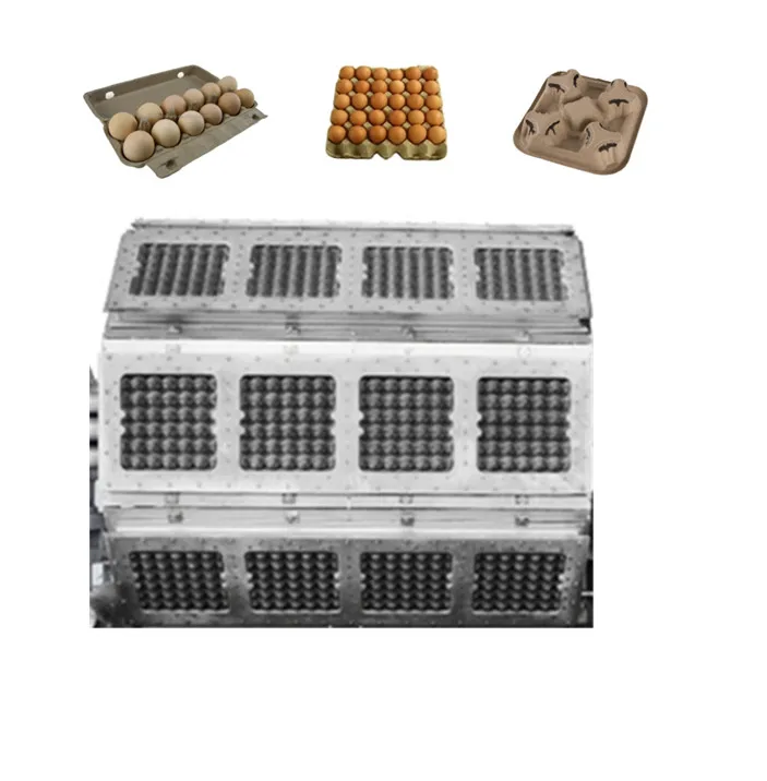 Plastic Or Aluminum Cast Egg Tray Mold For Multi Cavity Production Egg Tray Making Machine