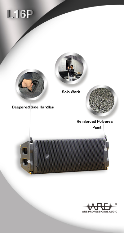 ARE Audio Line Array Set Professional Audio System Waterproof Speaker Dual 8 Inch Outdoor Speaker Line Array
