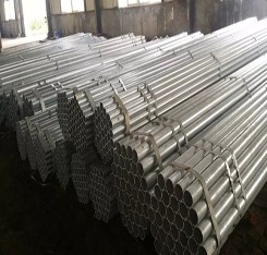 S235JR hot dipped galvanized steel tube