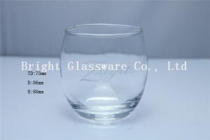 Quality clear best quality handmade blown glass candle holder wholesale wholesale