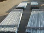 Black Bitumen Metal T Post Fence / Y Fence Post Australia Star Picket