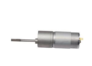 Quality Geared Electric Low Rpm High Torque DC Motor 37mm Diameter 555 DC Gear Motor wholesale