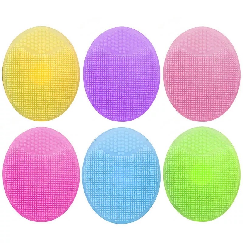 Facial Cleansing Silicone Brush Skin Blackhead Pore Cleaner Massager Scrub Face