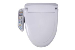 Quality ABS Warm Water Soft Close White Color Electric Heated Toilet Seat Cover wholesale