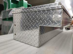 Quality Welded Storage Cabinet Aluminum Truck Side Tool Boxes Lockable For Safety wholesale