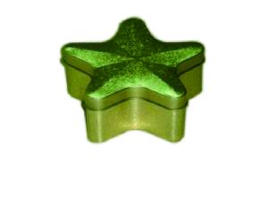 Quality Pentacle Shape Gift Tin Can For Chocolate Gift Christmas Gift Customized Logo wholesale