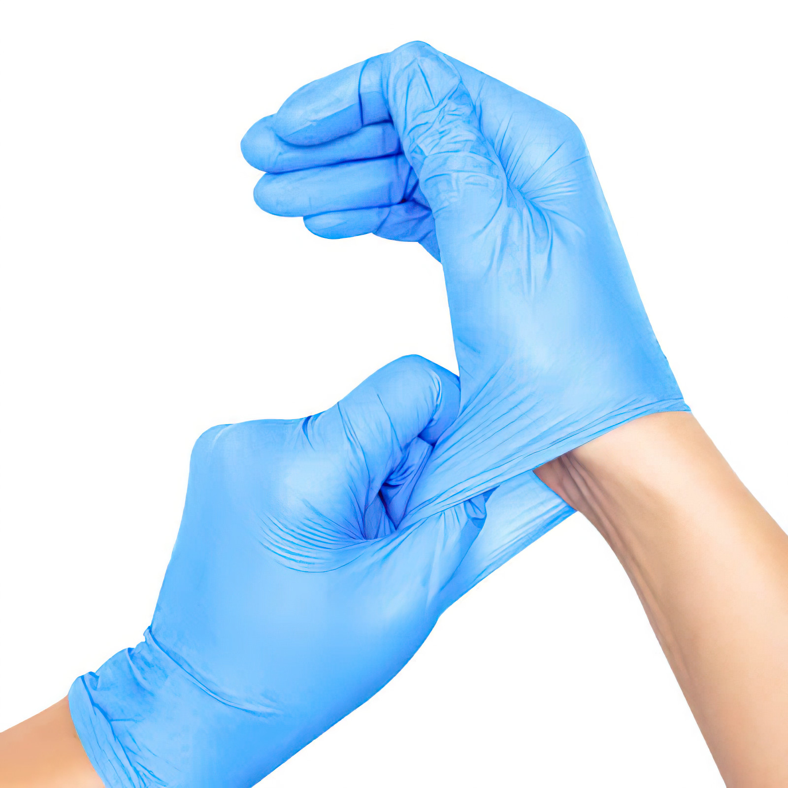 Powder Free Disposable Protective Gloves Nitrile Medical Examination Gloves