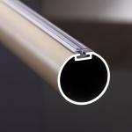 Luxury Double Bracket Accessories Adjustable 28mm aluminum alloy Curtain Rod