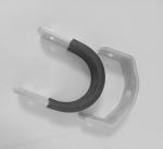 Polishing beam clamps Rubber Plastic Steel Conduit Clips EPDM Cable Pipe Clamps