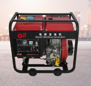 Quality 50hz 60hz Genset Diesel Welder Generator 25V-30V Welding Voltage wholesale