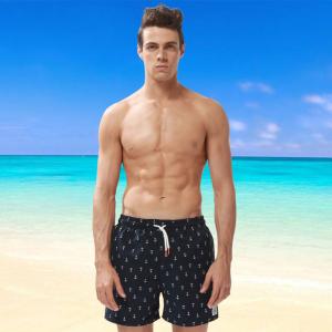 Quality Summer Boys Beach Shorts Customized Color Full Dye Sublimation Machine Washable wholesale