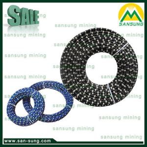 Quality Rubber Plastic Spring Diamond Wire Saw For Stone Cutting wholesale
