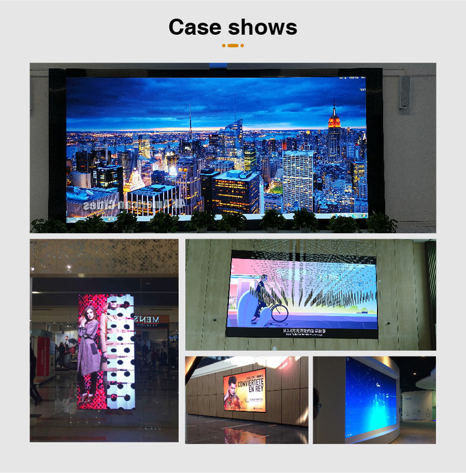 Church Indoor Fixed LED Display 3mm 4mm 5mm Stage LED Screen Rental 8