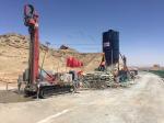 Electric Railway Bridge Anchor Drilling Rig 150mm Hole