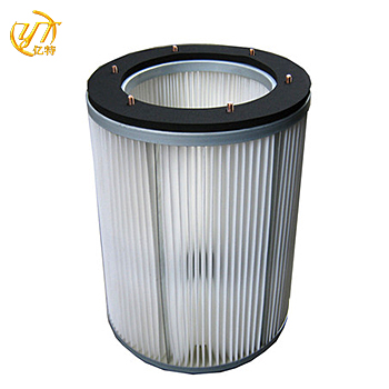 Polyester Fiberglass Professional HEPA Pleated Air Filter for Dust Collector D325*1000 mm