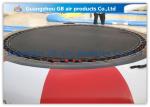 Interesting Round Inflatable Water Game , Inflatable Trampoline For Water