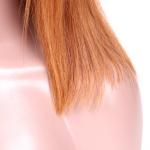 Natural Looking Virgin Hair Lace Wigs , Silk Straight Human Hair Lace Front Wigs