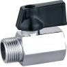 Buy cheap Brass Mini Ball Valve Male X Female 1/4 1/2 With Chrome Plated from wholesalers