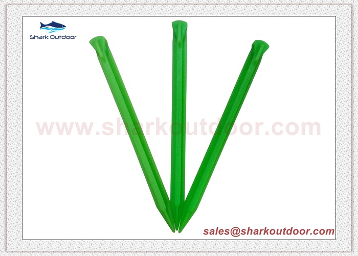  plastic tent peg stake