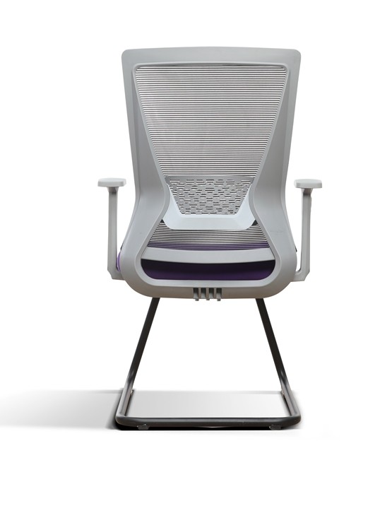 Executive Chairs Office Furniture, Metal Frame Breathable Mesh Upholstered Seat Guest Reception Visitors Meeting Chair