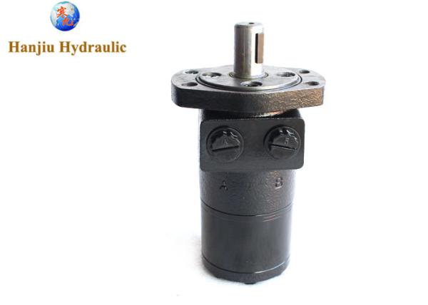 agricultural machines gerotor hydraulic motor straight key shaft 4bolts flange