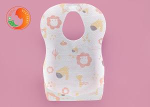 Quality Sanitary Disposable Baby Bibs Non Reusable Sleeveless Custom Disposable Bibs wholesale