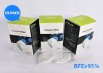 Antibacterial 4 Ply Mask N95 Respirator En149 2001 Ffp2 Standard 95*175mm