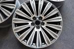 Grey 66.5 Hole 20 Inch Polished Aluminum Wheels , Audi A8 9J Alloy Wheels