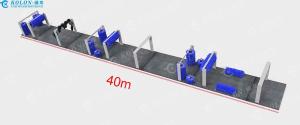 Quality 15 Brushes Automatic Tunnel Car Wash Machine length 40000mm wholesale
