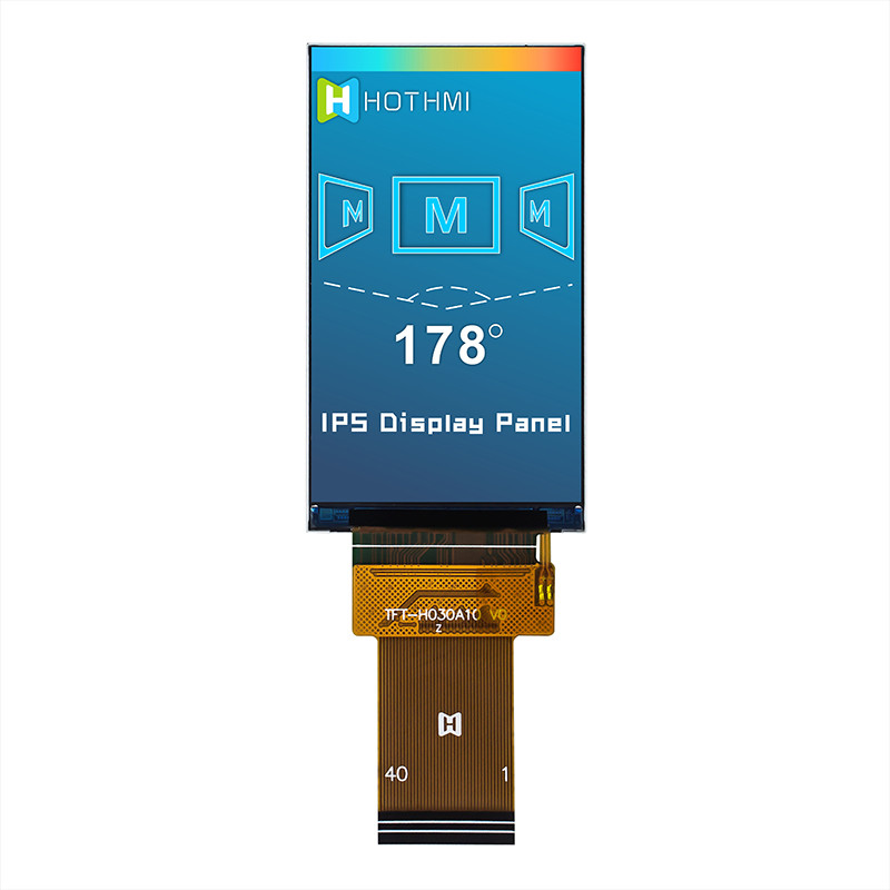 3.0 Inch IPS 480x854 Wide Temperature TFT Display Panel ST7703 For Industrial Computer
