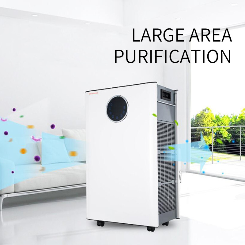 EMC 110W Filter Cotton Air Purifier 800m3/H Carbon Filter