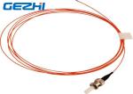 Orange OM2 Fiber Optic Patch Cord Accessories ST MM SX 50 / 125um 2 Meters 900um