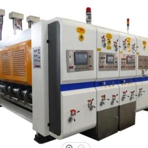 Quality 380v Flexo Printer Slotter Rotary Die Cutting Machine 50hz wholesale