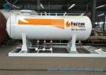 10M3 LPG Skid Filling Station 4.2T Lpg Skid Gas Tanker Double Nozzle Dispenser