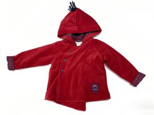 Quality Autumn Cute Baby Girl Jackets Cotton Quilted Hooded wholesale