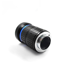 100mm 8mp industrial lens manual aperture lens C interface 1 inch for video machine vision lens
