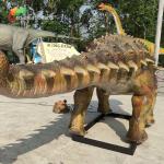 CE 5M Animatronic Ankylosaurus Artificial Dinosaur For Shopping Mall Exhibition