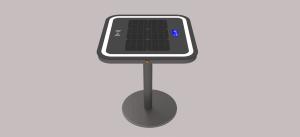 Quality Freehand Speaker 6.7V 20Ah LiFePO4 Wireless Charging Table wholesale