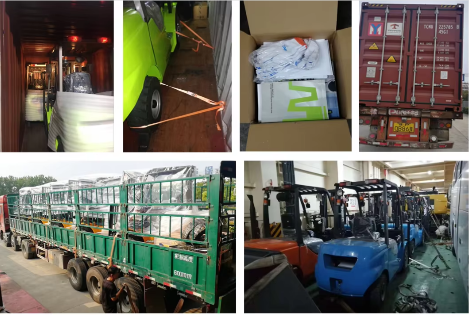5000Lbs Diesel Engine Forklift With 4th Joystick Control For Heavy Duty Outdoor Material Handling