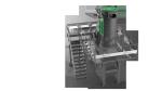 Vertical 1000kg/H Q235B Hammer Mill Unit