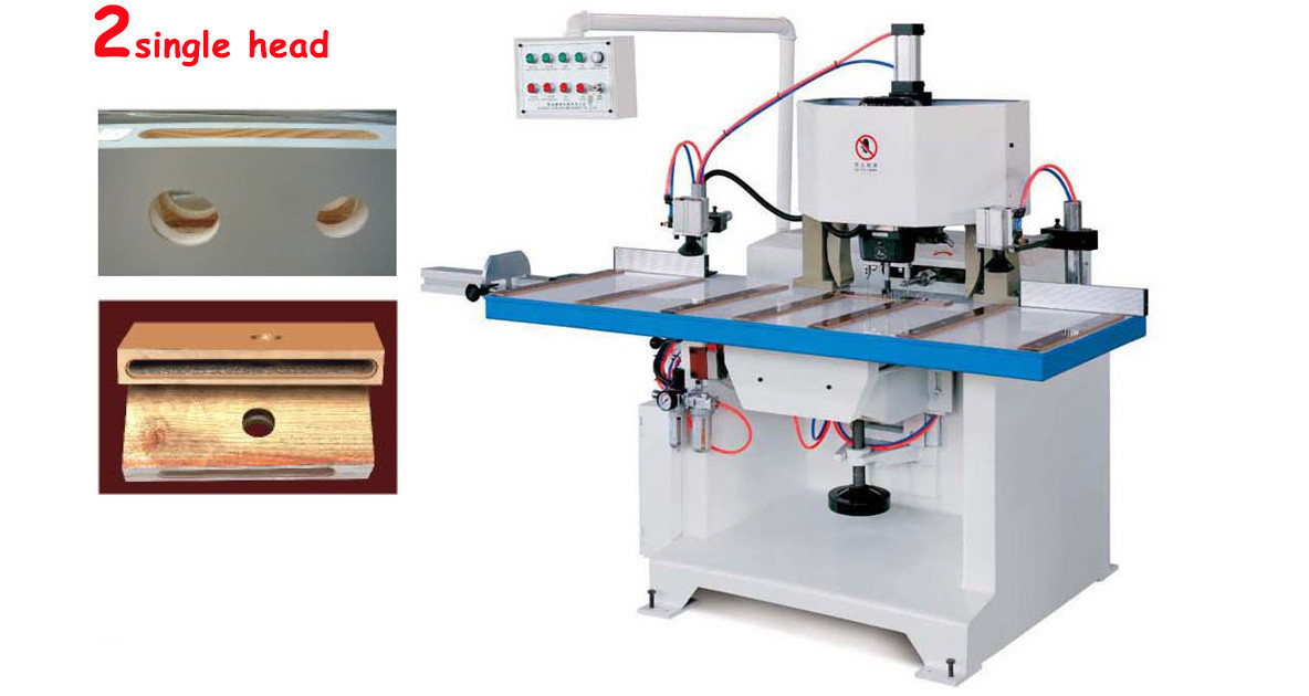 CNC mortiser wooden door hinge key hole lock hole mortising machine