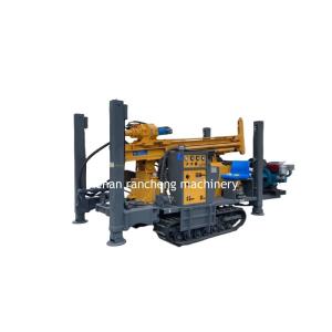 Quality Max 200m Depth Hydraulic Crawler Water Well Drilling Rig With 58KW Diesel Engine wholesale