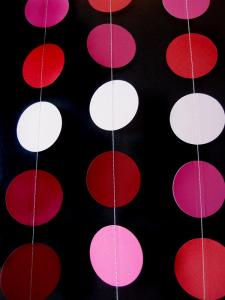 Quality Pink Ombre Paper Circle Garland wholesale