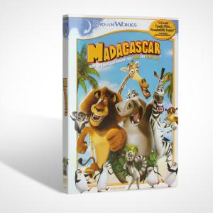 Quality Newest Madagascar disney dvd movie children carton dvd with slipcover case free shipping wholesale