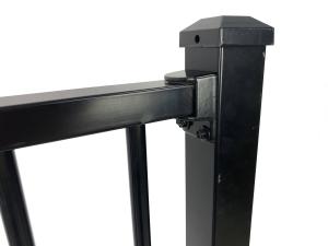 Quality steel pales Skyhall Picket Black Aluminum Fencing wholesale